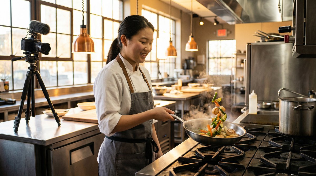 国产自拍美食视频